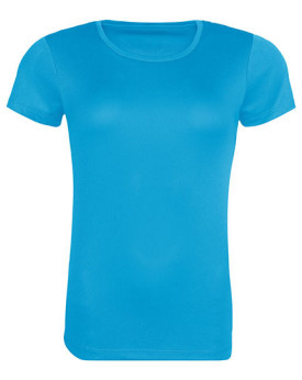 Tee shirt Personnalisé Manche Courte Col rond Femme  140 g/m² - Just Cool JC205 - Tee shirt Personnalisé avec marquage broder...