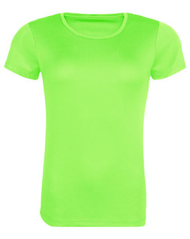 Tee shirt Personnalisé Manche Courte Col rond Femme  140 g/m² - Just Cool JC205 - Tee shirt Personnalisé avec marquage broder...