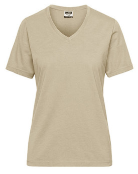 Tee shirt Personnalisé Manche Courte Bande de propreté|V-Neck Femme  160 g/m² - Daiber JN1807 - Tee shirt Personnalisé avec m...