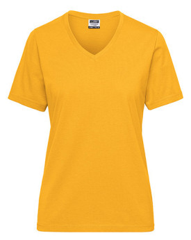 Tee shirt Personnalisé Manche Courte Bande de propreté|V-Neck Femme  160 g/m² - Daiber JN1807 - Tee shirt Personnalisé avec m...