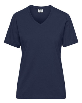 Tee shirt Personnalisé Manche Courte Bande de propreté|V-Neck Femme  160 g/m² - Daiber JN1807 - Tee shirt Personnalisé avec m...