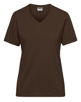 Tee shirt Personnalisé Manche Courte Bande de propreté|V-Neck Femme  160 g/m² - Daiber JN1807 - Tee shirt Personnalisé avec m...