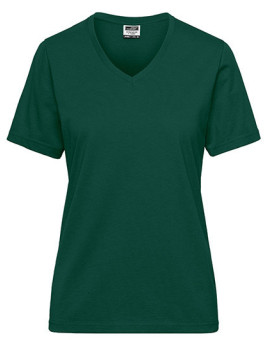 Tee shirt Personnalisé Manche Courte Bande de propreté|V-Neck Femme  160 g/m² - Daiber JN1807 - Tee shirt Personnalisé avec m...
