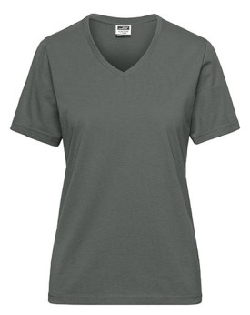 Tee shirt Personnalisé Manche Courte Bande de propreté|V-Neck Femme  160 g/m² - Daiber JN1807 - Tee shirt Personnalisé avec m...