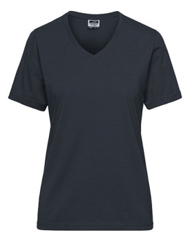 Tee shirt Personnalisé Manche Courte Bande de propreté|V-Neck Femme  160 g/m² - Daiber JN1807 - Tee shirt Personnalisé avec m...