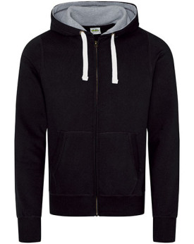 Sweat Personnalisée Manche Longue|avec liseré Homme  400 g/m² - Just Hoods JH052 - Sweat Personnalisé avec marquage broderie,...