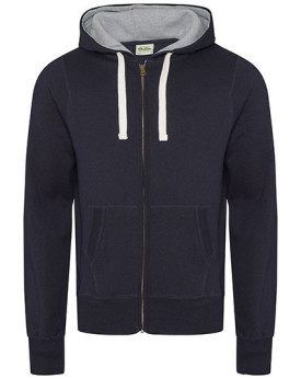 Sweat Personnalisée Manche Longue|avec liseré Homme  400 g/m² - Just Hoods JH052 - Sweat Personnalisé avec marquage broderie,...