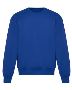 Sweat Personnalisée Manche Longue|avec liseré Col rond Homme ou Femme 440 g/m² - Just Hoods JH123 - Sweat Personnalisé avec m...