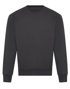 Sweat Personnalisée Manche Longue|avec liseré Col rond Homme ou Femme 440 g/m² - Just Hoods JH123 - Sweat Personnalisé avec m...