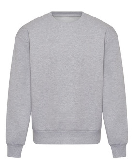 Sweat Personnalisée Manche Longue|avec liseré Col rond Homme ou Femme 440 g/m² - Just Hoods JH123 - Sweat Personnalisé avec m...