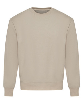 Sweat Personnalisée Manche Longue|avec liseré Col rond Homme ou Femme 440 g/m² - Just Hoods JH123 - Sweat Personnalisé avec m...