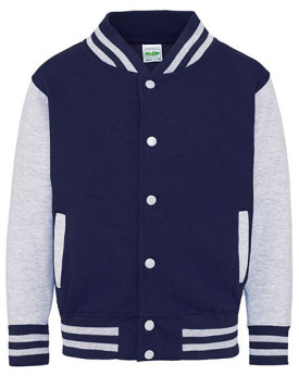 Sweat Personnalisé avec liseré Enfant 330 g/m² - Just Hoods JH043J - Sweat Personnalisé avec marquage broderie, flocage ou im...