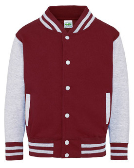 Sweat Personnalisé avec liseré Enfant 330 g/m² - Just Hoods JH043J - Sweat Personnalisé avec marquage broderie, flocage ou im...