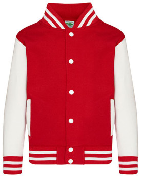 Sweat Personnalisé avec liseré Enfant 330 g/m² - Just Hoods JH043J - Sweat Personnalisé avec marquage broderie, flocage ou im...