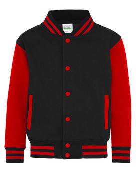 Sweat Personnalisé avec liseré Enfant 330 g/m² - Just Hoods JH043J - Sweat Personnalisé avec marquage broderie, flocage ou im...