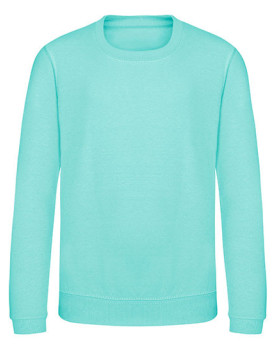Sweat Personnalisé Manche Longue avec liseré Enfant 280 g/m² - Just Hoods JH030J - Sweat Personnalisé avec marquage broderie,...