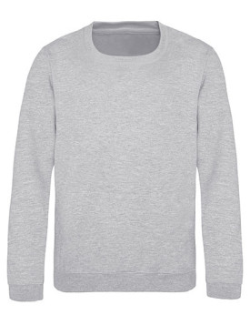 Sweat Personnalisé Manche Longue avec liseré Enfant 280 g/m² - Just Hoods JH030J - Sweat Personnalisé avec marquage broderie,...