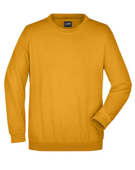 Sweat Personnalisée Manche Longue|avec liseré Col rond Homme  300 g/m² - Daiber JN040 - Sweat Personnalisé avec marquage brod...