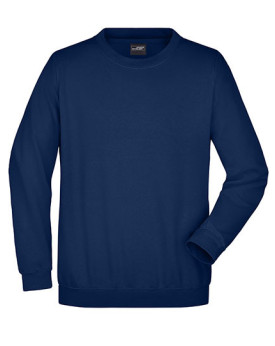 Sweat Personnalisée Manche Longue|avec liseré Col rond Homme  300 g/m² - Daiber JN040 - Sweat Personnalisé avec marquage brod...