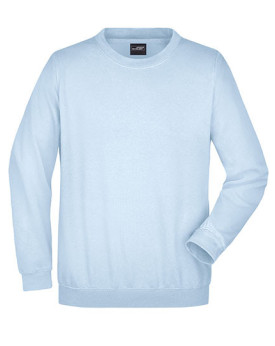 Sweat Personnalisée Manche Longue|avec liseré Col rond Homme  300 g/m² - Daiber JN040 - Sweat Personnalisé avec marquage brod...