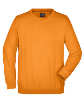 Sweat Personnalisée Manche Longue|avec liseré Col rond Homme  300 g/m² - Daiber JN040 - Sweat Personnalisé avec marquage brod...