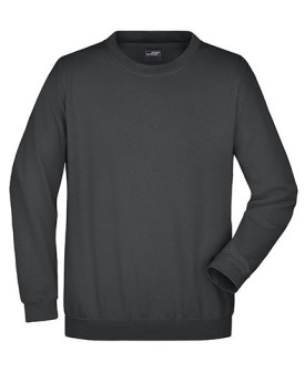 Sweat Personnalisée Manche Longue|avec liseré Col rond Homme  300 g/m² - Daiber JN040 - Sweat Personnalisé avec marquage brod...