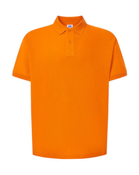 Polo Personnalisé Manche Courte avec liseré Duo 210 g/m² - JHK PORA210 - Polo Personnalisé avec marquage broderie, flocage ou...