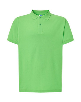 Polo Personnalisé Manche Courte avec liseré Duo 210 g/m² - JHK PORA210 - Polo Personnalisé avec marquage broderie, flocage ou...