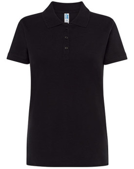 Polo Personnalisé Manche Courte avec liseré Duo 200 g/m² - JHK POPL200 - Polo Personnalisé avec marquage broderie, flocage ou...