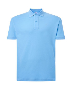 Polo Personnalisé Manche Courte avec liseré Duo 210 g/m² - JHK PORA210 - Polo Personnalisé avec marquage broderie, flocage ou...