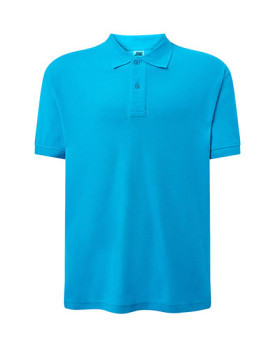 Polo Personnalisé Manche Courte avec liseré Duo 210 g/m² - JHK PORA210 - Polo Personnalisé avec marquage broderie, flocage ou...