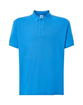 Polo Personnalisé Manche Courte avec liseré Duo 210 g/m² - JHK PORA210 - Polo Personnalisé avec marquage broderie, flocage ou...