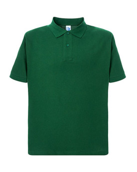 Polo Personnalisé Manche Courte avec liseré Duo 210 g/m² - JHK PORA210 - Polo Personnalisé avec marquage broderie, flocage ou...