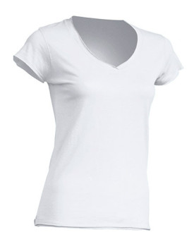 Tee shirt Personnalisé Manche Courte Duo 140 g/m² - JHK TSULSCL - Tee shirt Personnalisé avec marquage broderie, flocage ou i...