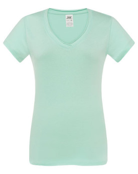 Tee shirt Personnalisé Manche Courte Duo 140 g/m² - JHK TSULSCL - Tee shirt Personnalisé avec marquage broderie, flocage ou i...