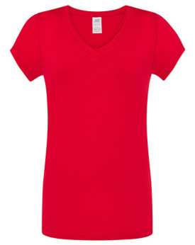 Tee shirt Personnalisé Manche Courte Duo 140 g/m² - JHK TSULSCL - Tee shirt Personnalisé avec marquage broderie, flocage ou i...