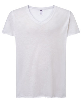 Tee shirt Personnalisé Manche Courte Femme 100% coton 120 g/m² - JHK CURVSSLUB - Tee shirt Personnalisé avec marquage broderi...