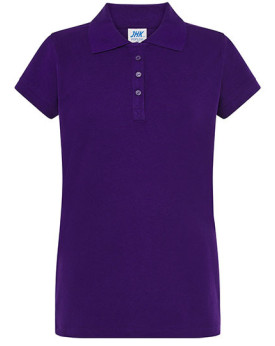 Polo Personnalisé Manche Courte avec liseré Duo 200 g/m² - JHK POPL200 - Polo Personnalisé avec marquage broderie, flocage ou...