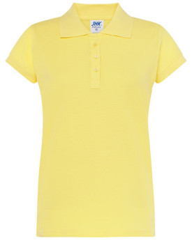 Polo Personnalisé Manche Courte avec liseré Duo 200 g/m² - JHK POPL200 - Polo Personnalisé avec marquage broderie, flocage ou...