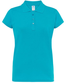 Polo Personnalisé Manche Courte avec liseré Duo 200 g/m² - JHK POPL200 - Polo Personnalisé avec marquage broderie, flocage ou...