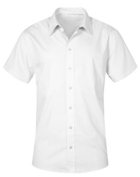 Chemise d'entreprise Personnalisée Manche Courte Duo 120 g/m² - Promodoro 6300 - Chemise d'entreprise Personnalisée avec marq...