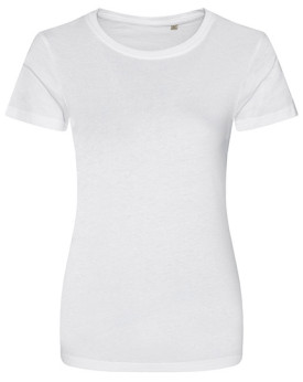 Tee shirt Personnalisé Manche Courte Bande de propreté|Col rond Femme  150 g/m² - Ecologie EA001F - Tee shirt Personnalisé av...