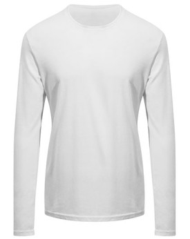 Tee shirt Personnalisé Manche Longue Bande de propreté|Col rond Homme  150 g/m² - Ecologie EA021 - Tee shirt Personnalisé ave...