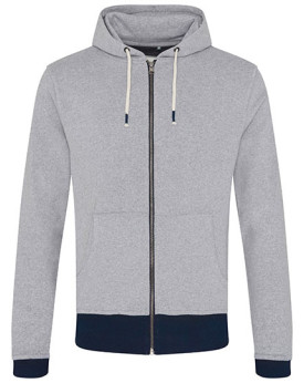 Sweat Personnalisée Manche Longue|avec liseré Bande de propreté Homme  330 g/m² - Ecologie EA051 - Sweat Personnalisé avec ma...