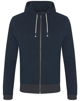 Sweat Personnalisée Manche Longue|avec liseré Bande de propreté Homme  330 g/m² - Ecologie EA051 - Sweat Personnalisé avec ma...