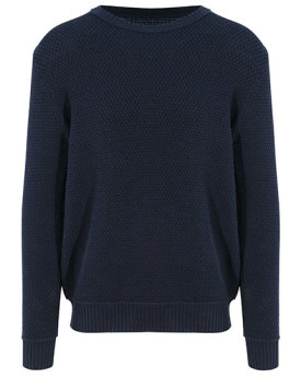 Sweat Personnalisée Manche Longue|avec liseré Col rond Homme ou Femme 440 g/m² - Ecologie EA062 - Sweat Personnalisé avec mar...