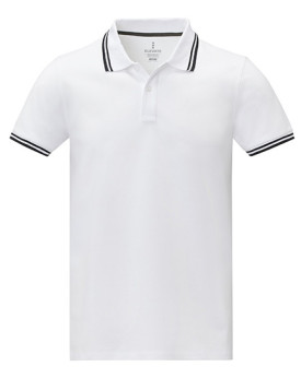 Polo Personnalisé Manche Courte avec liseré Duo 200 g/m² - Elevate Life 38108 - Polo Personnalisé avec marquage broderie, flo...
