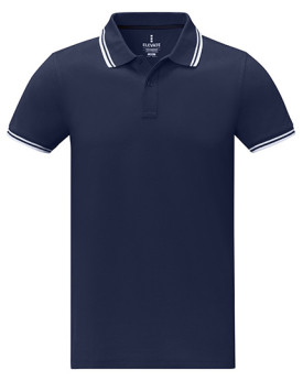 Polo Personnalisé Manche Courte avec liseré Duo 200 g/m² - Elevate Life 38108 - Polo Personnalisé avec marquage broderie, flo...