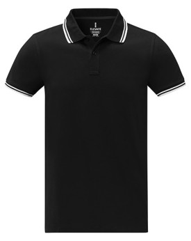 Polo Personnalisé Manche Courte avec liseré Duo 200 g/m² - Elevate Life 38108 - Polo Personnalisé avec marquage broderie, flo...