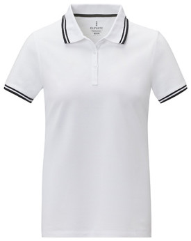 Polo Personnalisé Manche Courte avec liseré Duo 200 g/m² - Elevate Life 38109 - Polo Personnalisé avec marquage broderie, flo...